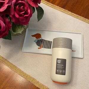 Never Fall Down Twin Wall Cup in off-white and gray NWT